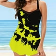 thumbnail image 4 of Womens Tankini Bathing Suit for Women Two Piece Bathing Suits Plus Size Swimsuit Swimsuits Tummy Control Swimwear, 4 of 9