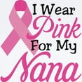 thumbnail image 2 of CafePress - Pink For Nana Infant Bodysuit - Baby Light Bodysuit, Size Newborn - 24 Months, 2 of 4