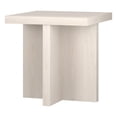 thumbnail image 2 of Henn&Hart 22" Alder White MDF Side Table, 2 of 8