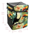 thumbnail image 5 of Toucan Foldable Car Trash Bin with Lid, Leak-Proof, Hanging Storage Bag - Car Garbage Can and Trash Can, 5 of 6
