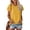 W-Yellow, variant on Adeawade T Shirts For Women Short Sleeve Loose Fit Round Neck Solid Color Simple Style Tee Leisure Clothes M Bu3