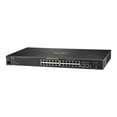 thumbnail image 4 of HPE Aruba 2530-24-PoE+ - Switch - managed - 24 x 10/100 (PoE+) + 2 x Gigabit SFP + 2 x 10/100/1000 - desktop, rack-mountable, wall-mountable - PoE+ (195 W), 4 of 6