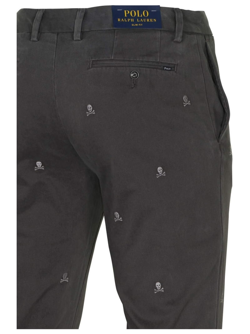 パンツ Ralph Lauren polo chino \"Charcoal Black\" Stretch Straight Fit Washed Chino Pant