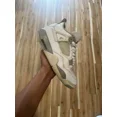 thumbnail image 1 of A i r-Jor-dan 4 Retro 2021 White/Oreo, Size 9.5, 1 of 6