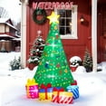 thumbnail image 6 of Presence 6FT Christmas Inflatble Christmas Tree blow Up Christmas Tree Outdoor Christmas Inflatable Includes Built-in LED Light for Backyard Garden Lawn Patio Outdoor,Christmas Inflatable Decoration, 6 of 7