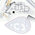 thumbnail image 4 of Regla De Trazado, Regla De Colocación De Curvas Domésticas Para Sastres Para Creación De Patrones Para Diseñadores ANGGREK Otros, 4 of 8