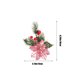 thumbnail image 3 of Árbol de Navidad Decoraciones Agujas de Navidad, Frutas Rojas, Flores de Navidad, Colgantes de Árbol de Navidad, Cajas de Regalo de Navidad, Artesanías Decorativas Árbol de Navidad Rojo, 3 of 6