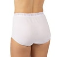 thumbnail image 3 of Dixie Belle Cotton Women's Modern Brief Panty with Lace Waistband sz 5-15, 3-Pack, 3 of 5