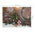 thumbnail image 2 of Fond de Photographie de Noël 2.1 * 1.5m/ 7 * 5 Pieds, 2 of 7