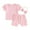 Pink, variant on Bagilaanoe 2pcs Toddler Baby Girls Shorts Set Short Sleeve Ruffle T Shirt Tops Shorts Headband 3M 6M 12M 18M 24M 3T Kids Casual Summer Clothes