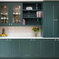 thumbnail image 6 of Ravinte 25 Pack Drawer Pulls 1-1/4 Inch Kitchen Cabinet Knobs Solid Round Dresser Drawer Knobs Matte Black Dresser Knobs Drawer Knobs Simple Cabinet Hardware for Cupboard Drawer Pulls, 6 of 10