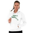 thumbnail image 3 of Sarcastic Keep It Together Joke Unisex Plus Fleece Graphic Hoodie Brisco Brands 4X, 3 of 5