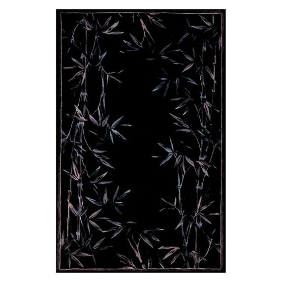 Sparta 3146 Ivory Bamboo Border 8'6" x 11'6" Size Area Rug