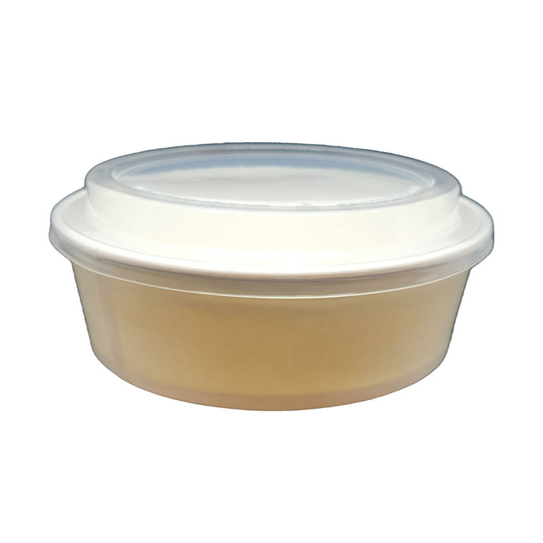 Medium Weight White Disposable Plastic Soup/Dessert Bowls, Can Use in  Microwave