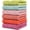 Multi-Pink, variant on Zhao.Fu Hand Towels Set, 100% Cotton Quick Dry Soft Hand Shower Towels Set for Bathroom, 29" x 13", 6 Pack (Multi-Color)