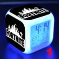thumbnail image 2 of Gprince Fortnite Game Figures Color Changing Night Light Alarm Clock Kids Toy Gift, 2 of 8
