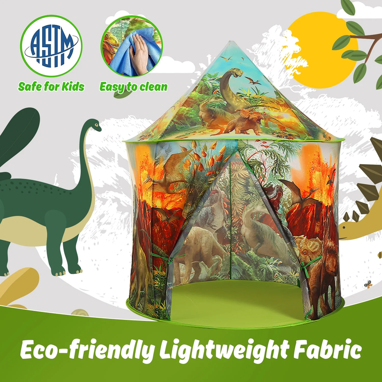 JoyStone Dinosaur Pop-Up Play Tent photo 4