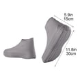 thumbnail image 3 of Unisex Silicone Rain Shoe Covers, Thickened Waterproof Overshoes, Nonslip Reusable Protectors, Outdoor Walking Cycling Gardening, Topliu, 3 of 9