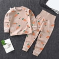 thumbnail image 2 of Enyan 1T 2T 3T 4T 5T Toddler Girl Pajamas Cotton Pjs Set Crewneck Top+Pant Sleepwear Nightwear(4-5 Years), 2 of 3