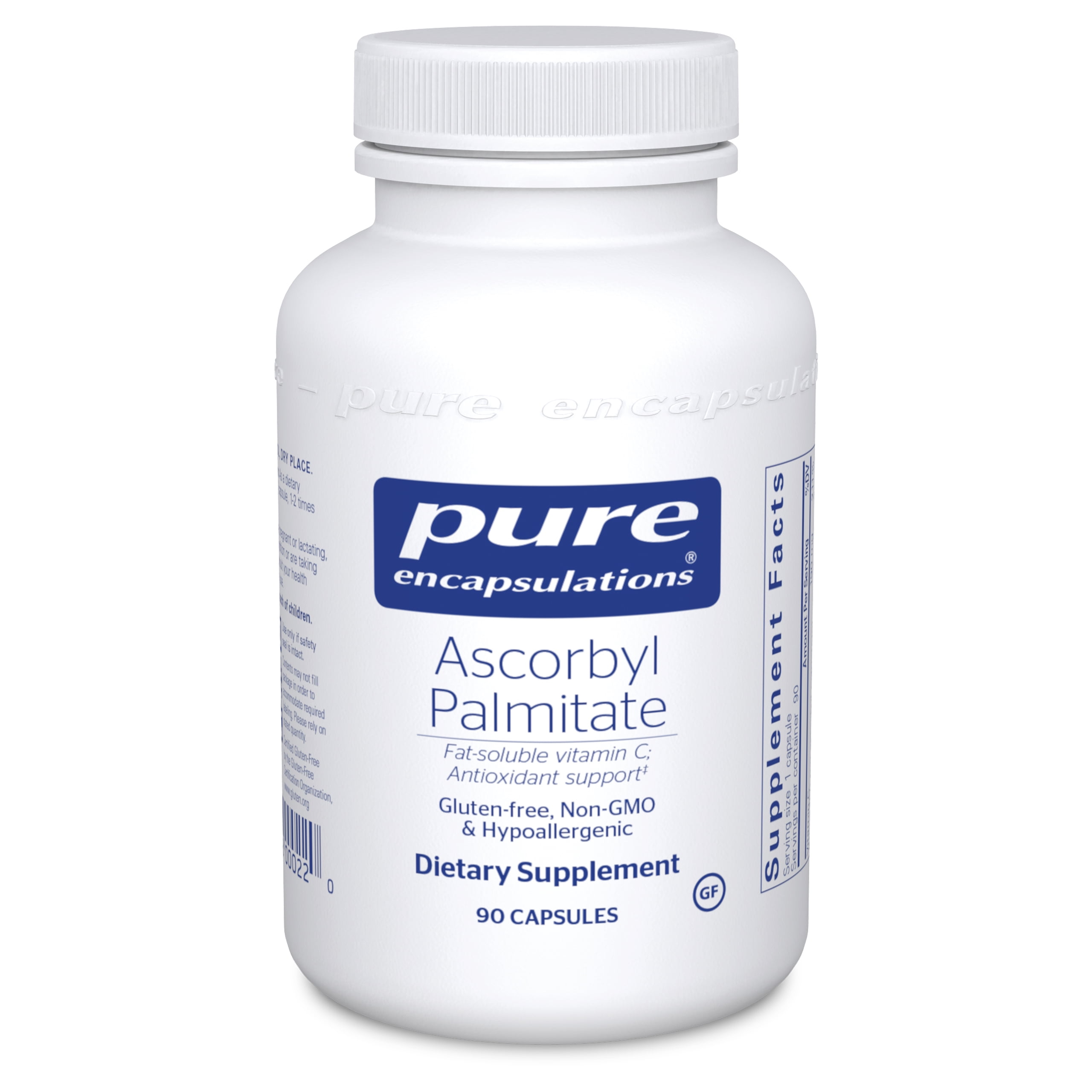 Pure Encapsulations Ascorbyl Palmitate FatSoluble Vitamin C
