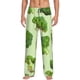 thumbnail image 1 of Balery Broccoli 3 Pantalones de pijama para hombre, pijama ultraligero, pantalón de descanso-Large, 1 of 6