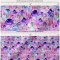 thumbnail image 2 of Soimoi Cotton Cambric Fabric Leaves,Floral & Mushroom Vegetable Print Fabric by the Yard 42 Inch Wide, 2 of 7