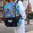 thumbnail image 1 of Mochila de baloncesto, bolsa de softbol, ​​resistente, multifuncional, impermeable, bolsa de fútbol, ​​mochila deportiva para actividades al aire Verde, 1 of 8