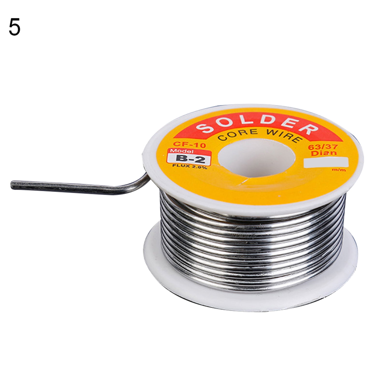 New 63/37 Tin Line Soldering 0.8mm Rosin Core Solder Flux Welding Wire Reel