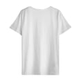 thumbnail image 3 of Playera Stitch para Mujer Manga Corta Blanca Talla CH, 3 of 4