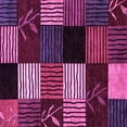 thumbnail image 1 of Ahgly Company Indoor Square Abstract Pink Modern Area Rugs, 7' Square, 1 of 4