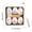 white-1B-home supplies, variant on LEFTHIGH Home Easter DIY Hand-Painted Foam Eggs with Built In Paint Pens 6-Piece Set for Kids Crafts Party Decor Gifts Room Decor