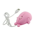 thumbnail image 5 of SHARE SUNSHINE Wired Mouse Dolphin Shape Computer Mouse for Desktop Laptop - Pink, 5 of 5
