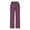 Purple, variant on SwiftWear Women's ​Linen-Look Split-Hem Wide Leg Pants, Loose Fit Plus Size Breathable Trousers Comfortable Casual Lounge Pants S-2XL