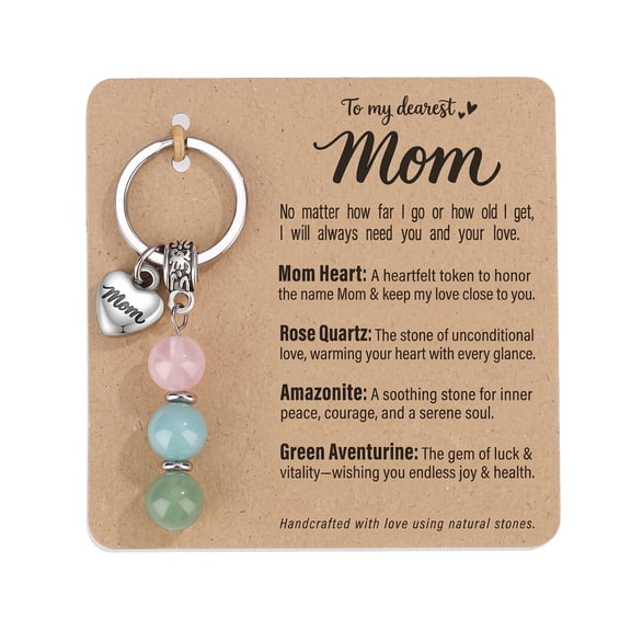 THEMEROL Mothers Day Gifts for Mom from Daughter Son Mom Birthday Gifts Keychain Key Chains Women Cute Great Personalized Best Mom Ever Mama Gift Presents Who Has Everything Christmas Valentines