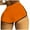 Orange, variant on fatyb Women's Shorts Elastic High Waist Lounge Shorts Casual Comfy Workout Yoga Shorts for Running Sports
