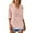 Pink, variant on Womens Blouses Tops Long Sleeved Loose And Comfortable Pocket Hoodie Womens Tee Shirts,Navy,M