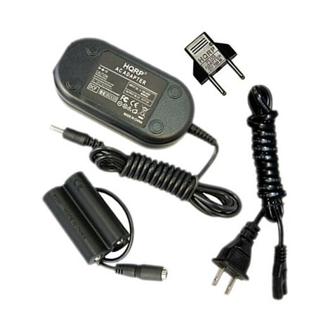 Fujifilm Ac Adapter HQRP Kit AC Power Adapter and DC Coupler compatible with Fuji Fujifilm Finepix S1600, S1700, S1770, S1800, S1880, S1900 Digital Camera plus Euro Plug Adapter ()