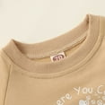 thumbnail image 4 of SYNPOS Baby Girl Boy Daisy Rainbow Basic Sweatshirt Tops for Infant Toddler, 4 of 7