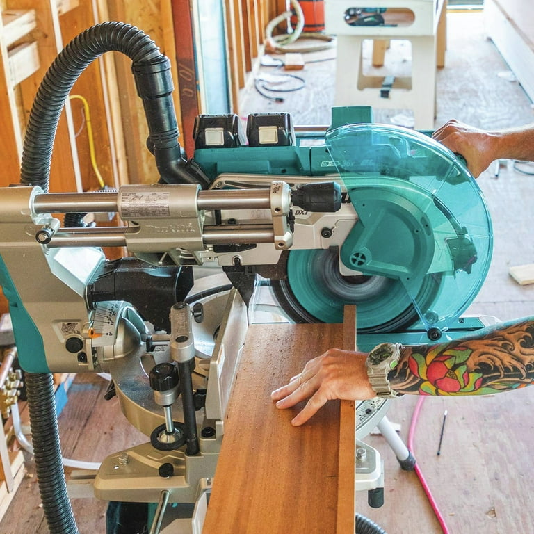 18V X2 LXT(36V) 12 in. Brushless Dual-Bevel Sliding Compound Miter Saw Kit 5.0Ah with bonus 18V LXT Jigsaw (Tool-Only) 18V X2 LXT(36V) 12 in. Brushless Dual-Bevel Sliding Compound Miter Saw Kit 5.0Ah with bonus 18V LXT Jigsaw (Tool-Only)