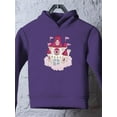 thumbnail image 3 of Pink Floating Castle Hoodie Toddler -Image by Shutterstock,  4 Toddler, 3 of 4