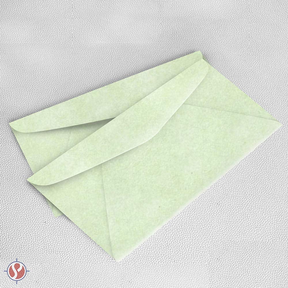 Premium Parchment #10 Business Envelopes - for Invitations, Greetings, Holiday, Office, Invoices, Letters, Mailings| 4 1/8 x 9 1/2 Inches | 500 Per Pack (Spring Green)