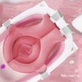thumbnail image 1 of Cojín para bañera de bebé alfombrilla de apoyo para bañera infantil fijación firme transpirable flotante para recién nacido ANGGREK Otros, 1 of 8