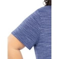 thumbnail image 6 of Fruit of the Loom Women's Soft & Breathable V-Neck Short Sleeve Top & Pajama Pant Set, Sizes S-4X, 6 of 12