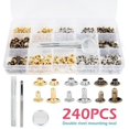 thumbnail image 3 of OUSITAID Leather Repairing Decor Rivets Tubular Metal Single Fixing Tool Kit-4colors, 3 of 11