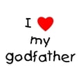 thumbnail image 2 of CafePress - I Love My Godfather Mug - 11 oz Ceramic Mug - Novelty Coffee Tea Cup, 2 of 3