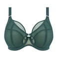 thumbnail image 3 of Elomi Kintai Peek-a-Boo Plunge Underwire Bra (301202),42HH,Deep Teal, 3 of 6
