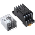 thumbnail image 1 of Relé electromagnético HH54P de 14 pines, bobina de 24 V CC, 4PDT, 1 of 4