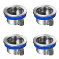 thumbnail image 2 of DQrwqpou Tapón Sellado Plug And Play Cubierta Desagüe Piso Accesorios Baño (Plata), 2 of 4