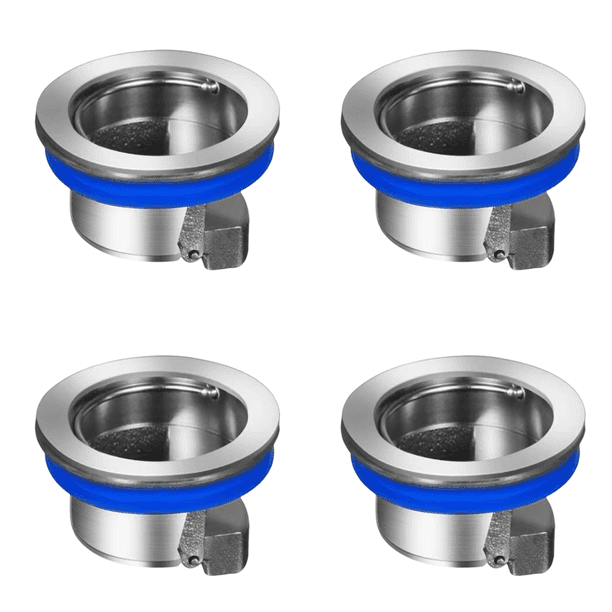 Seal Stopper Plug and Play Floor Drain Cover Baño Accesorios Plata