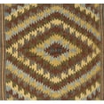 thumbnail image 1 of Ahgly Company Machine Washable Indoor Rectangle Contemporary Saddle Brown Area Rugs, 2' x 3', 1 of 7